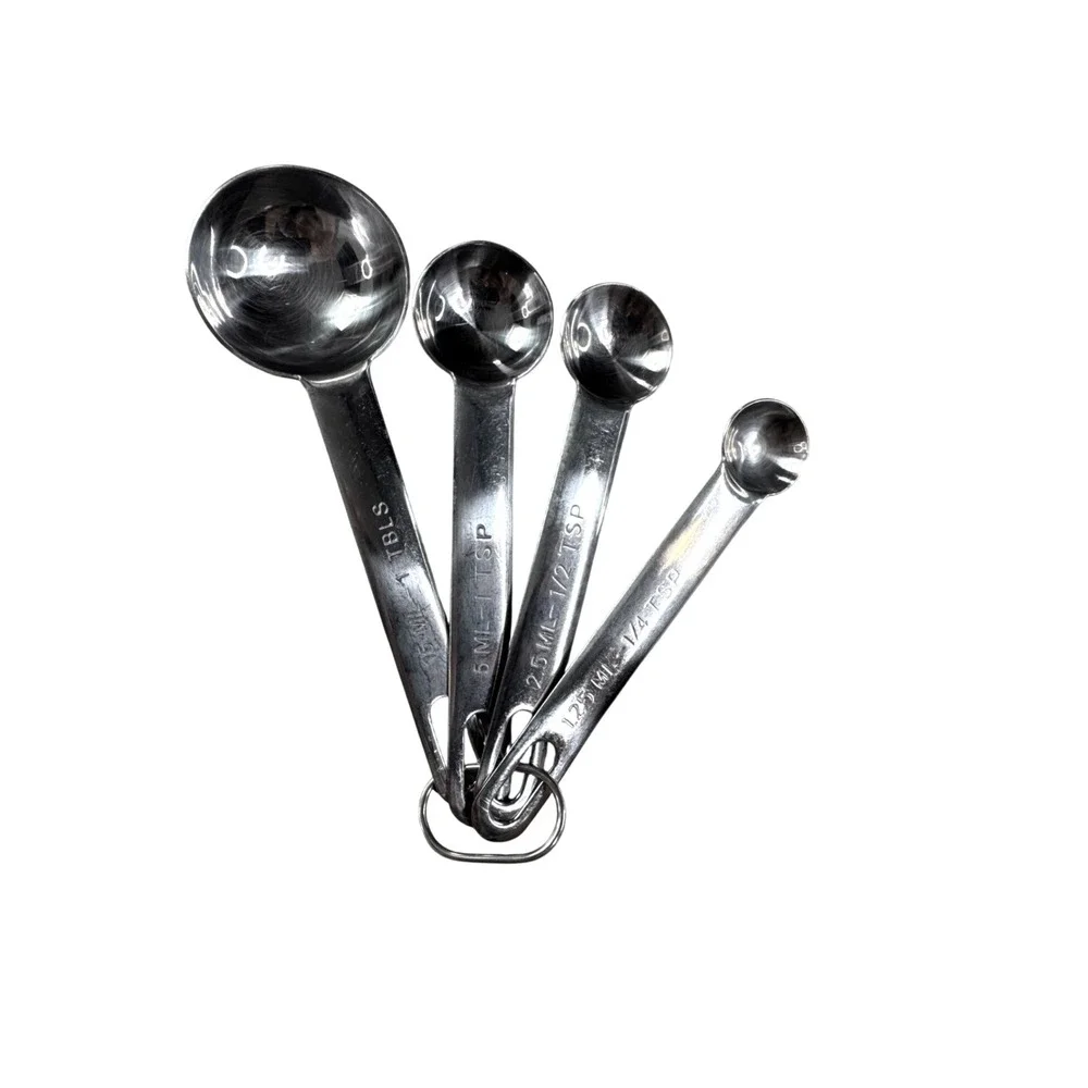 4 Pc Farberware Professional Stainless Steel Measuring Spoons Rostfrei Acier Oni
